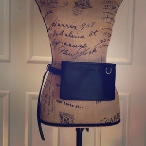 Calvin Klein leather black belt - Fanny pack